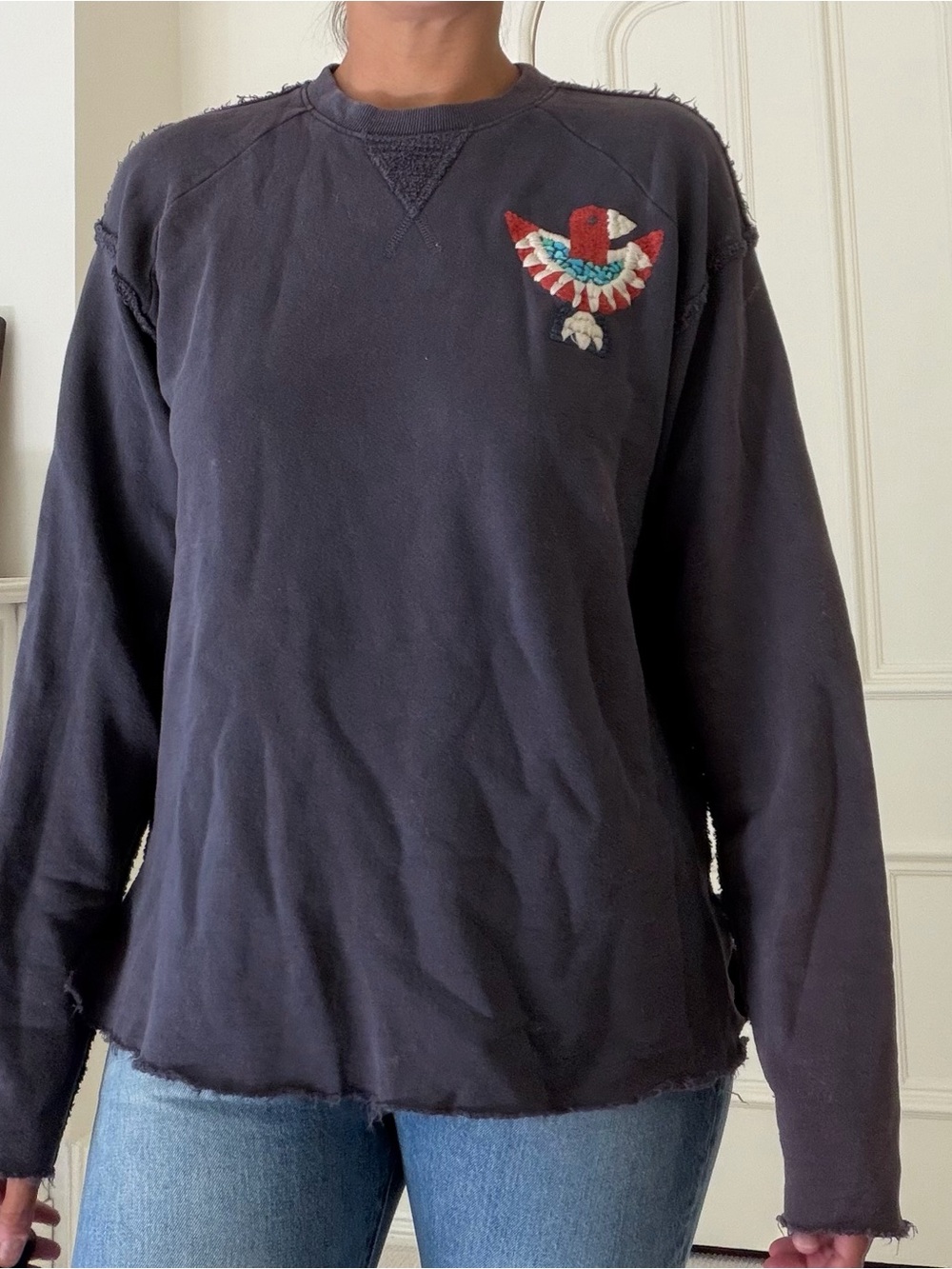 Dr. Collector embroidered sweatshirt
